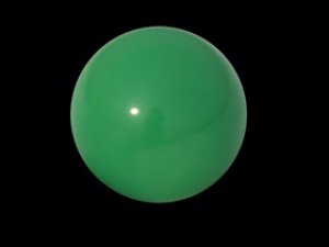 画像1: ステージボール　100mm　緑